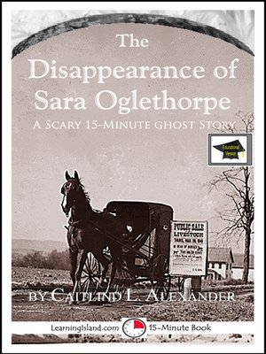 cover image of The Disappearance of Sara Oglethorpe